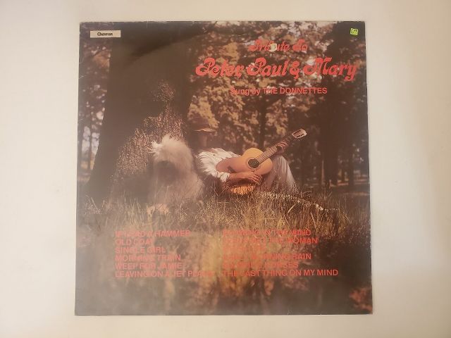 The Donnettes Tribute to Peter, Paul & Mary vinyl record