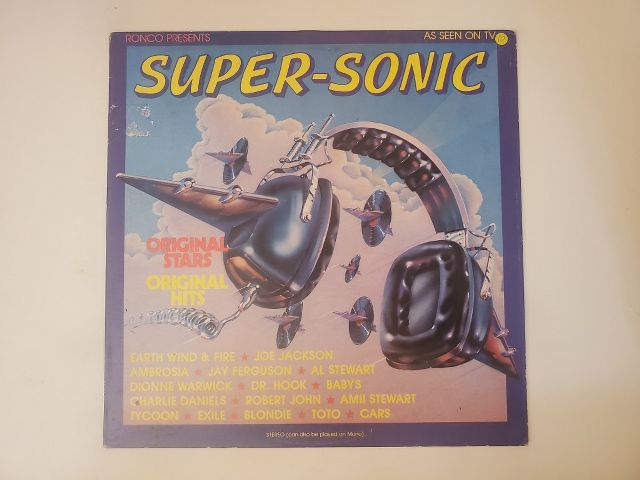 Various Artists Super-Sonic vinyl record