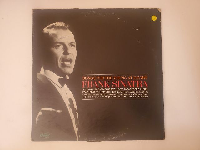 Frank Sinatra Songs for the Young at Heart vinyl record