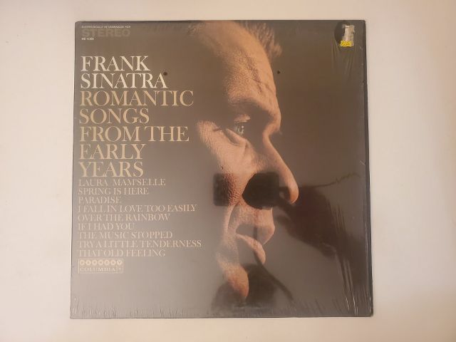 Frank Sinatra Romantic Songs from the Early Years vinyl record