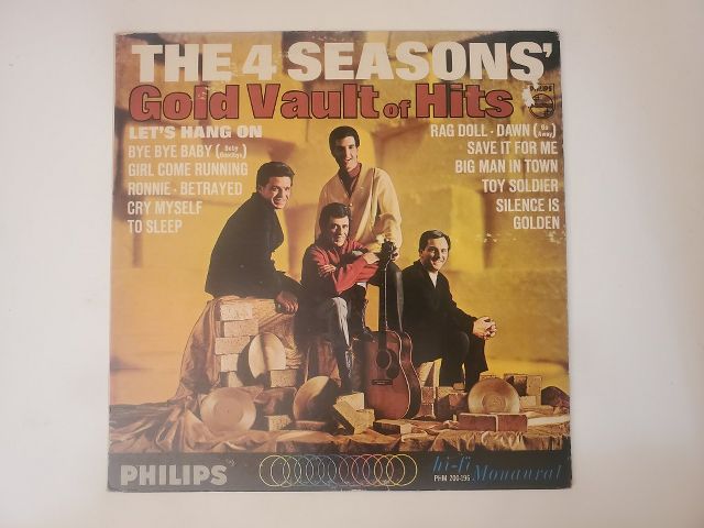 The 4 Seasons Gold Vault of Hits vinyl record