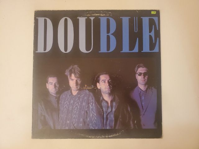 Double Blue vinyl record