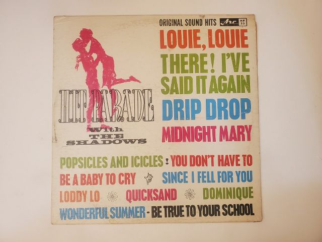 The Shadows Hit Parade vinyl record