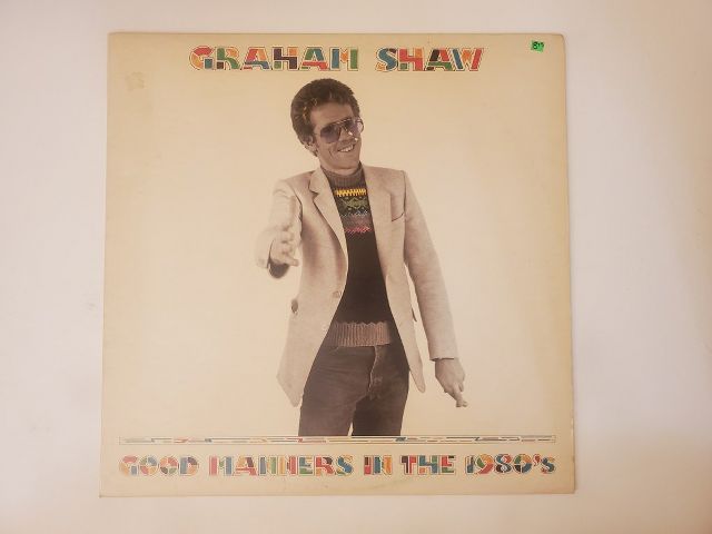 Graham Shaw Good Manners in the 1980's vinyl record