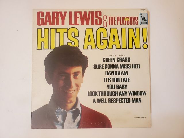 Gary Lewis & The Playboys Hits Again vinyl record