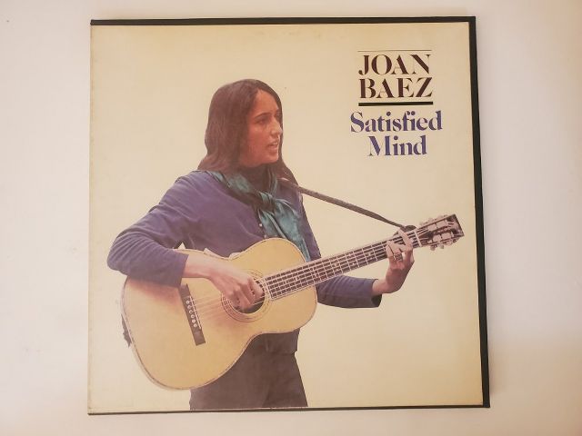 Joan Baez Satisfied Mind vinyl record