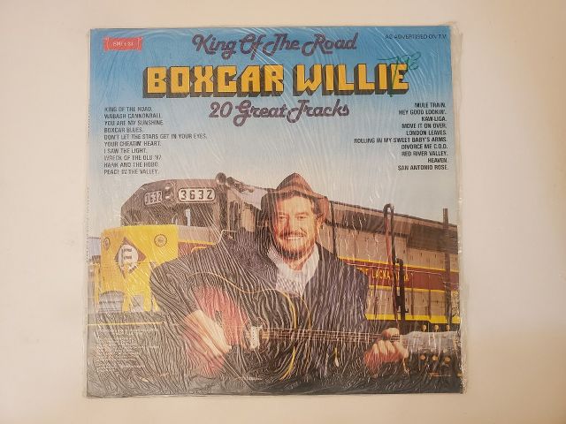 Boxcar Willie King of the Road: 20 Great Tracks vinyl record