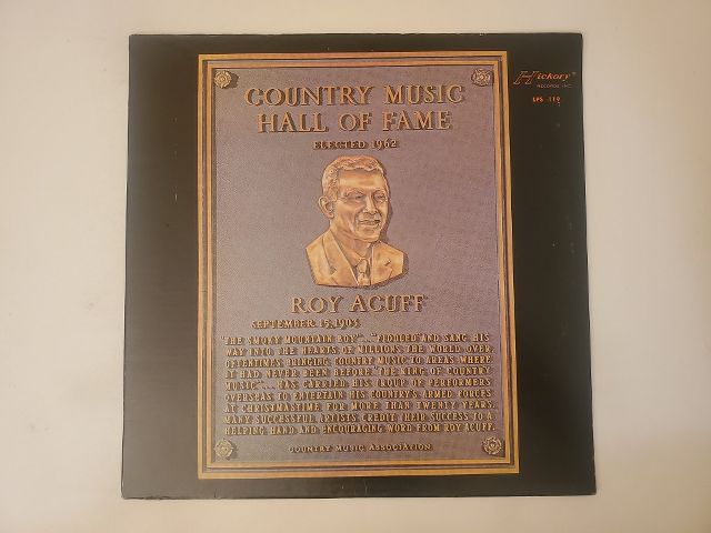 Roy Acuff Country Music Hall of Fame vinyl record