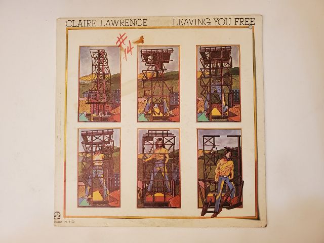 Claire Lawrence Leaving You Free vinyl record