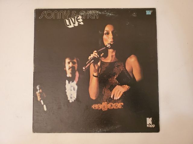Sonny & Cher Live vinyl record