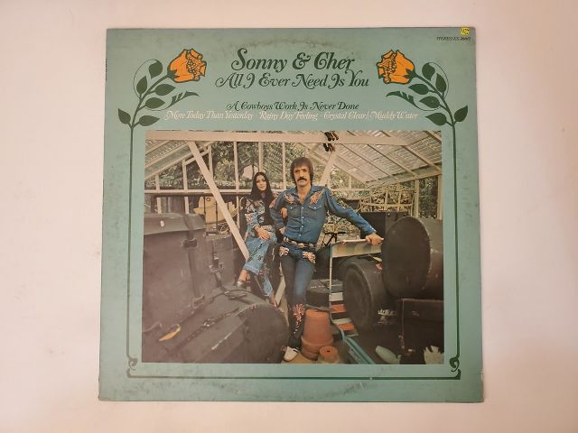 Sonny & Cher All I Ever Need Is You vinyl record