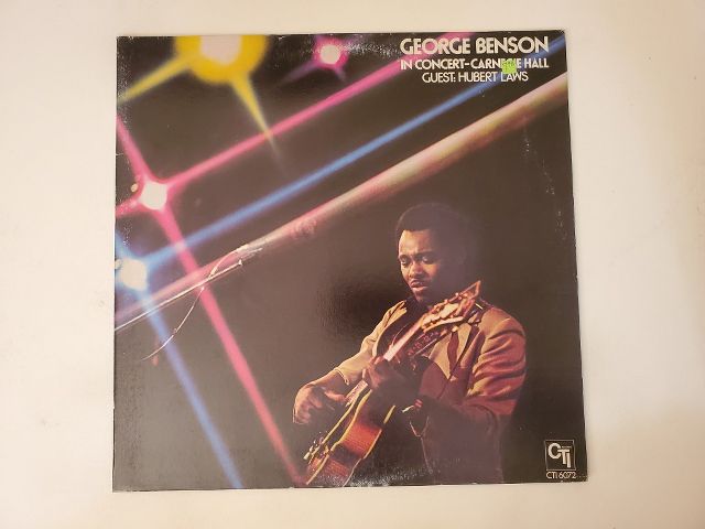 George Benson In Concert: Carnegie Hall vinyl record