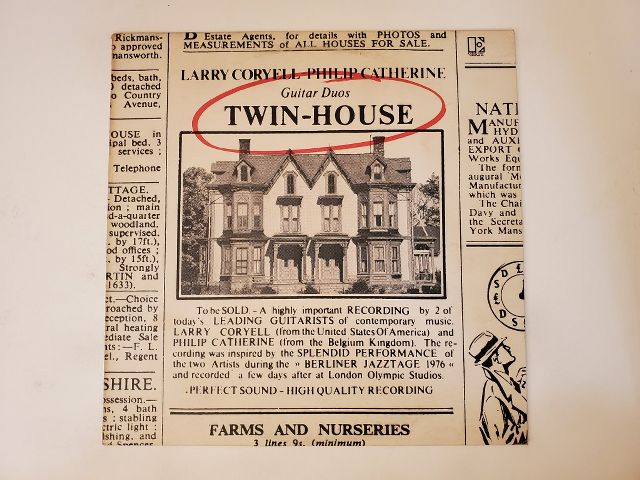 Larry Coryell, Philip Catherine Twin-House vinyl record