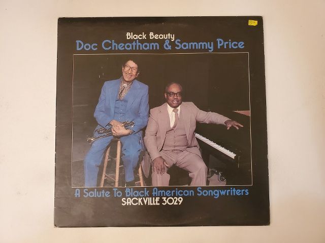 Doc Cheatham & Sammy Price Black Beauty vinyl record