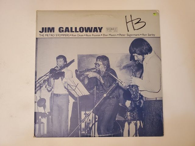 Jim Galloway HB vinyl record