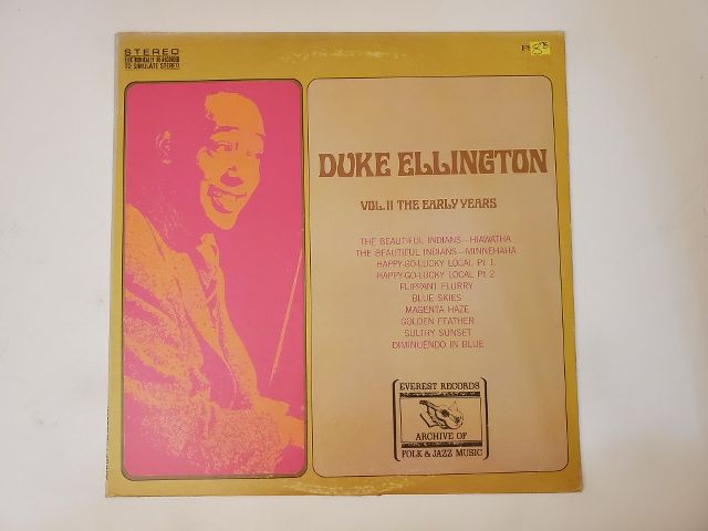 Duke Ellington Vol. II The Early Years vinyl record