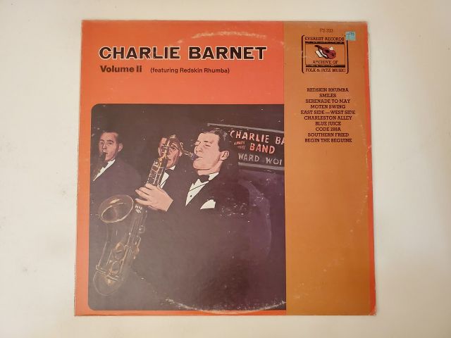 Charlie Barnet Volume II vinyl record