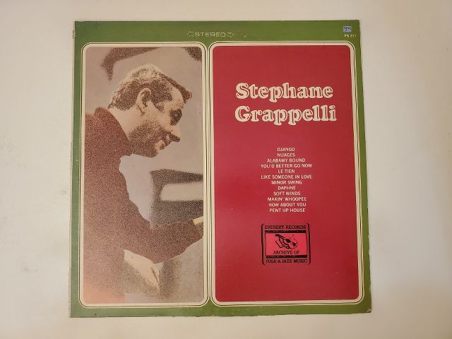 Stephane Grappelli Unknown vinyl record