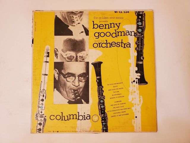 Benny Goodman and His Orchestra The Golden Era Series vinyl record