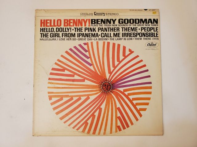 Benny Goodman Hello Benny! vinyl record
