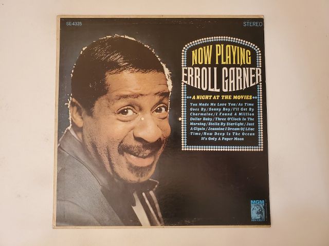 Erroll Garner Now Playing: A Night at the Movies vinyl record