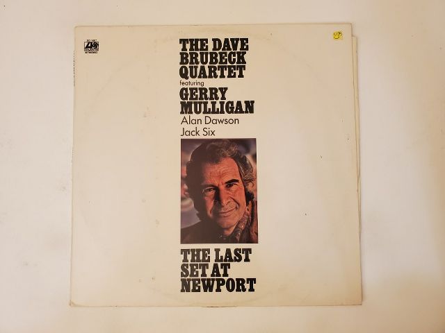 The Dave Brubeck Quartet The Last Set at Newport vinyl record