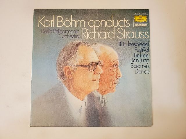 Karl B?hm Karl B?hm conducts Richard Strauss vinyl record