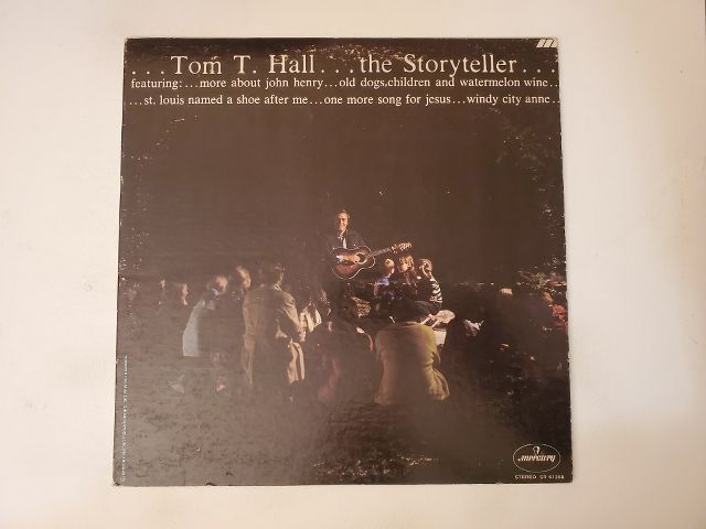 Tom T. Hall The Storyteller vinyl record