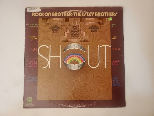 The Isley Brothers Shout vinyl record
