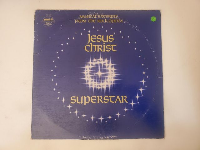Andrew Lloyd Webber and Tim Rice Jesus Christ Superstar vinyl record