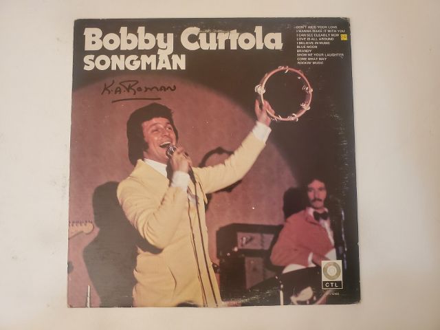 Bobby Curtola Songman vinyl record