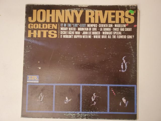 Johnny Rivers Golden Hits vinyl record