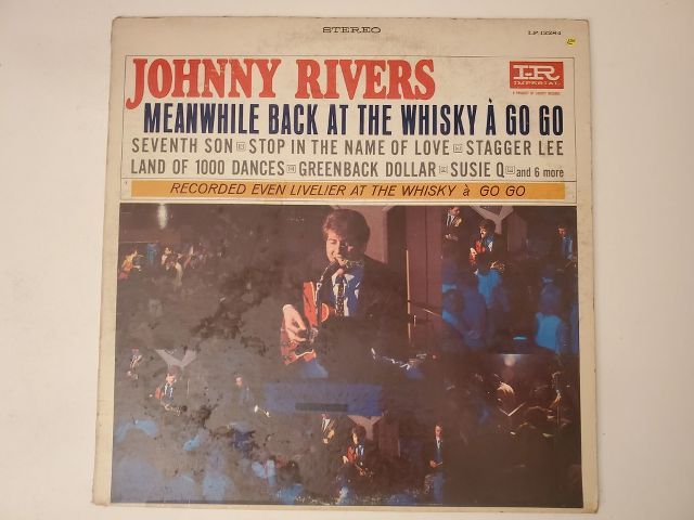 Johnny Rivers Meanwhile Back at the Whisky ? Go Go vinyl record