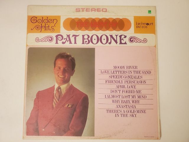 Pat Boone The Best of Pat Boone vinyl record
