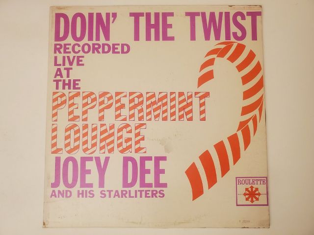 Joey Dee and His Starliters Doin' the Twist at the Peppermint Lounge vinyl record