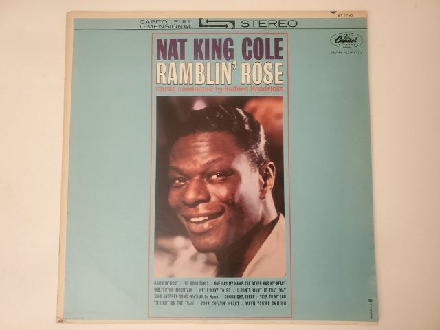 Nat "King" Cole Ramblin' Rose vinyl record