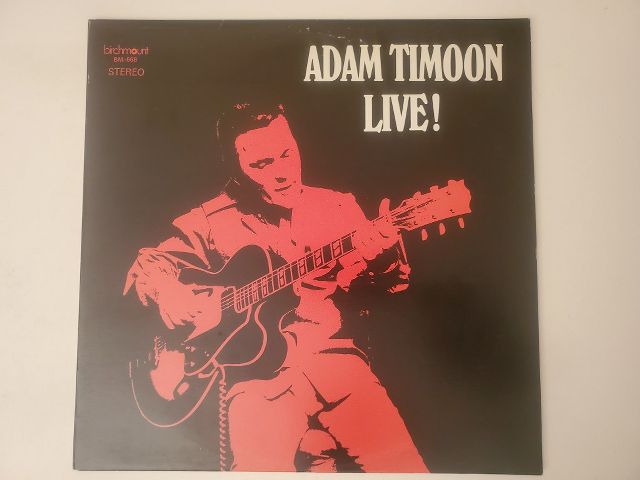 Adam Timoon Live vinyl record