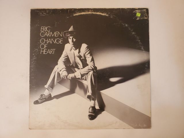 Eric Carmen Change of Heart vinyl record