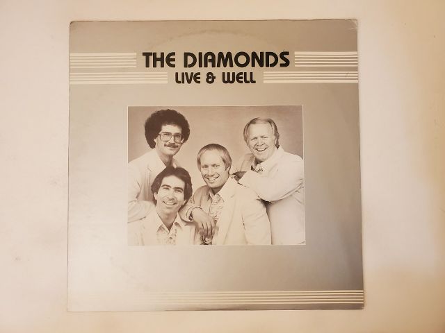 The Diamonds Live & Well vinyl record