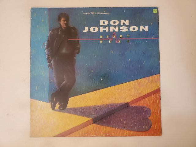 Don Johnson Heartbeat vinyl record