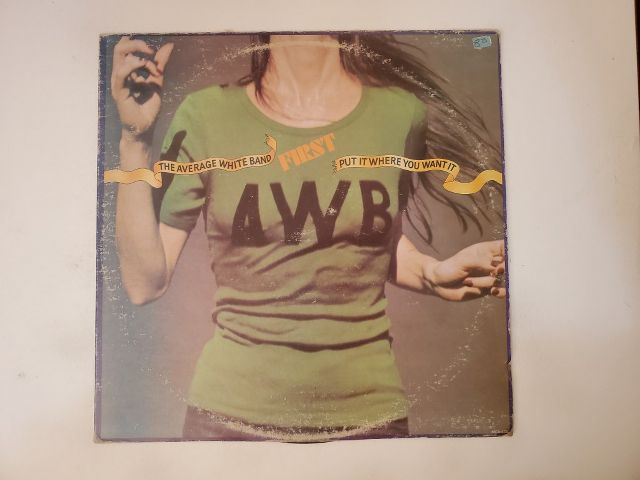 The Average White Band Put It Where You Want It vinyl record