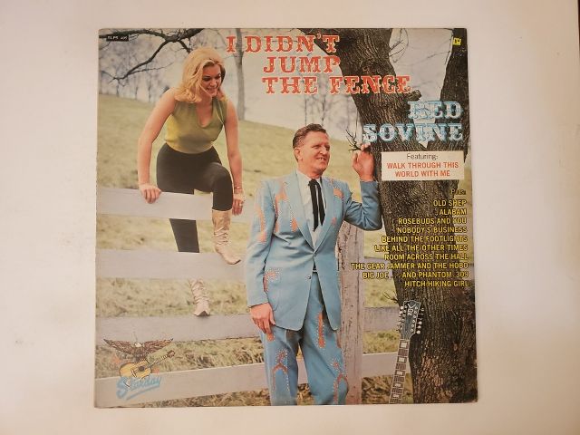 Red Sovine I Didn't Jump the Fence vinyl record