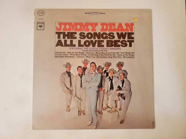 Jimmy Dean The Songs We All Love Best vinyl record