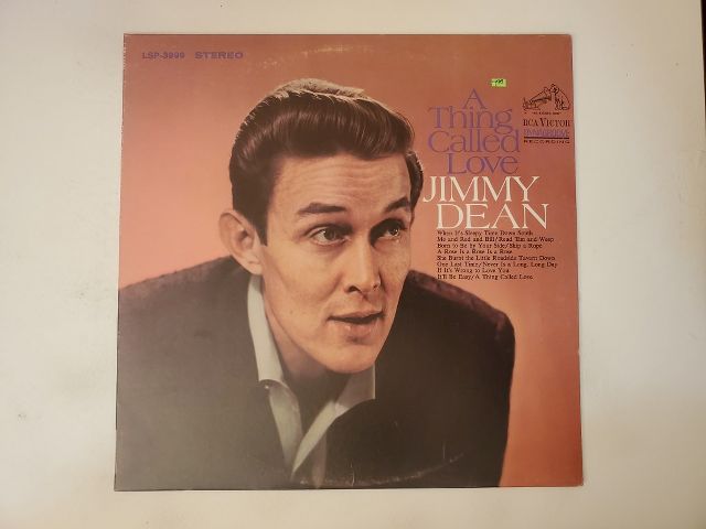 Jimmy Dean A Thing Called Love vinyl record