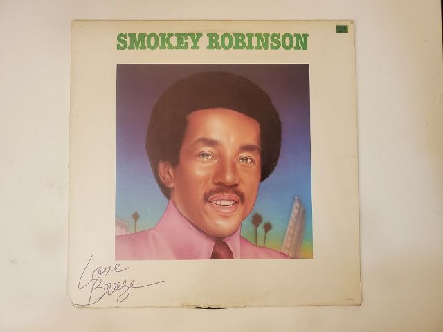 Smokey Robinson Love Breeze vinyl record