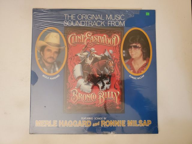 Merle Haggard and Ronnie Milsap The Original Music Soundtrack from Bronco Billy vinyl record