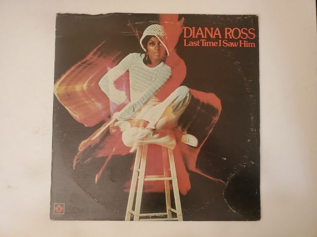 Diana Ross Last Time I Saw Him vinyl record