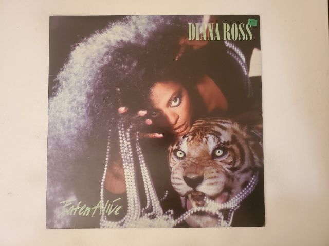 Diana Ross Eaten Alive vinyl record
