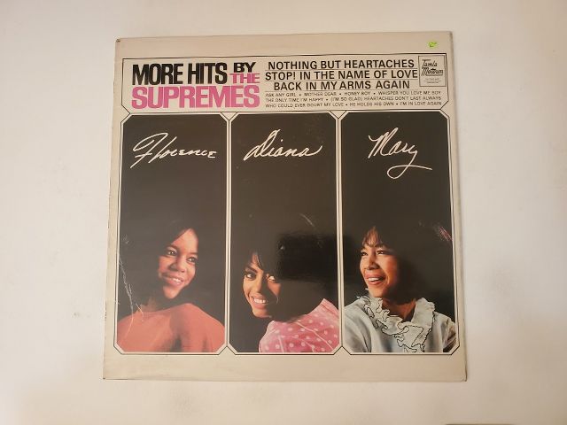 The Supremes More Hits by The Supremes vinyl record