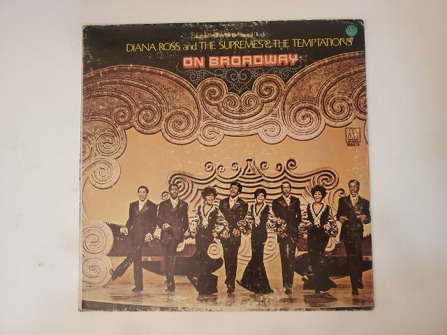 Diana Ross & The Supremes and The Temptations On Broadway vinyl record